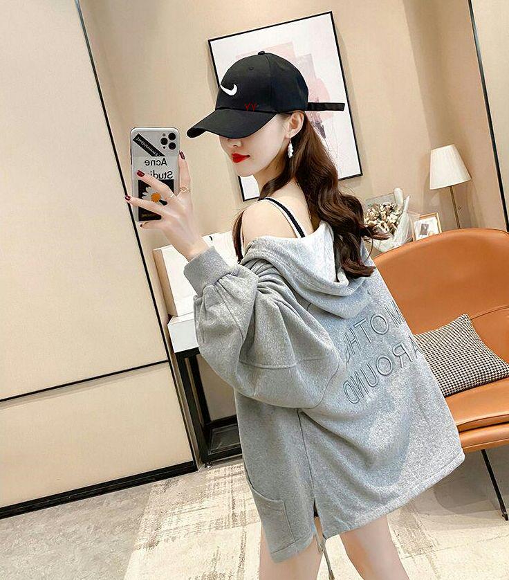 女性の春と秋の薄いセクションのセーターの流入イン緩いパーカーのカーデcy Sf1nH-m29554521867 30%OFF