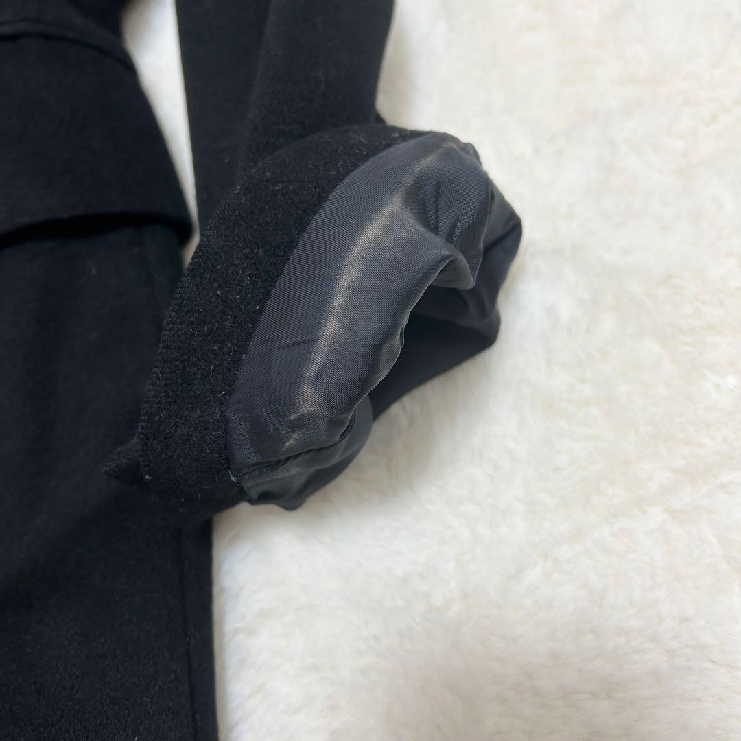 ダーバン カシミヤ チェスターコート ブラックL DURBAN RODOVICO_COM_BR