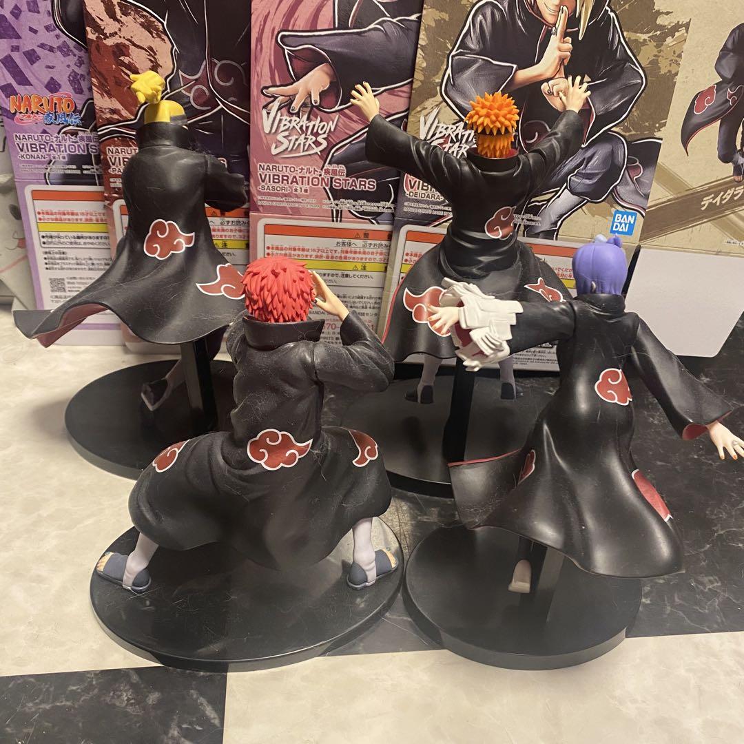 NARUTO☆ナルト☆VIBRATION STARS☆暁☆フィギュア☆4体セット