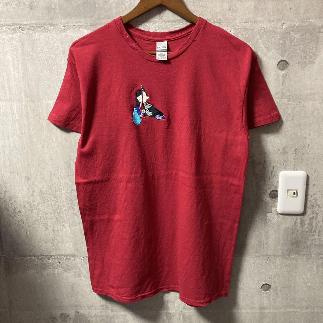 Tシャツ 90s 00s ヴィンテージ Y2K ムーラン ディズニー H485