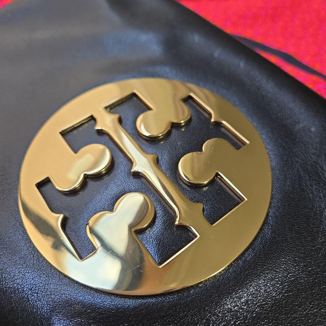 美品 Tory Burch トリーバーチ ブラック レザー バッグ