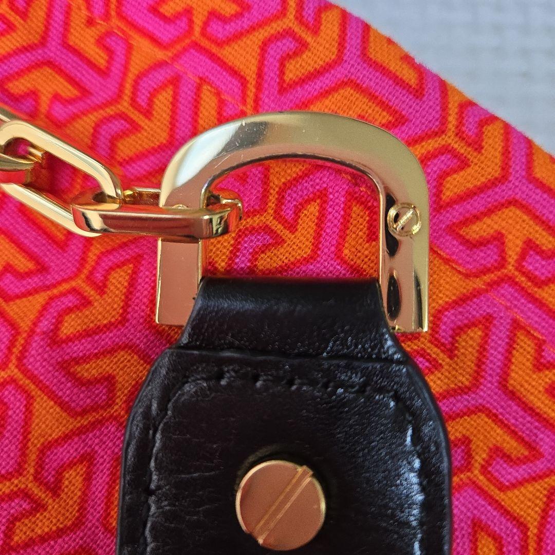 美品 Tory Burch トリーバーチ ブラック レザー バッグ