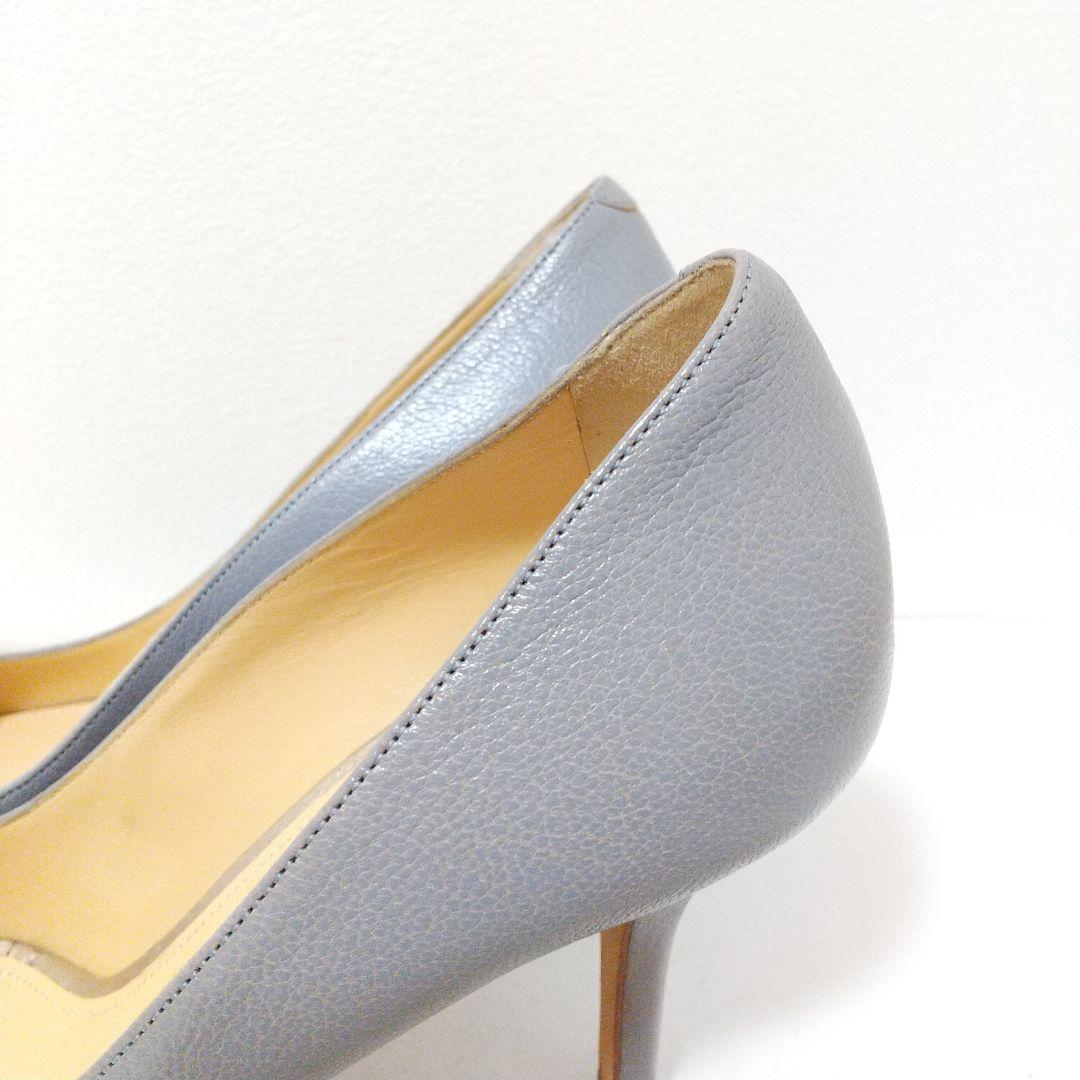 24 新品 ペリーコ パンプス グレー オープントゥ ピンヒール ハイヒール 24 新品 ペリーコ パンプス グレー オープントゥ ピンヒール ハイヒール