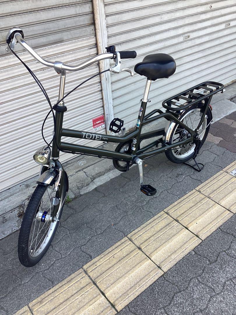 値段が激安 BRIDGESTONE]TOTE box 前20/後18吋 小径車 - メルカリ 自転車本体