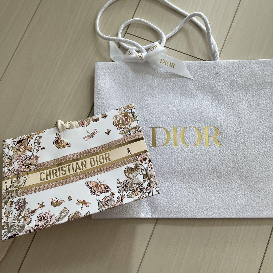 Christian Dior - 【未使用】Dior ショッパー 紙袋&箱セットの
