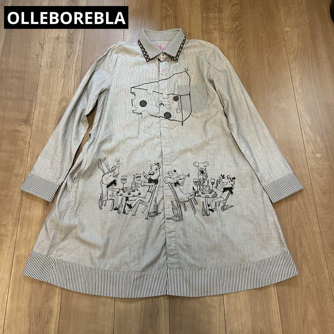 新品タグ付きOLLEBOREBLA / アルベロベロ ぶたさんギャザー