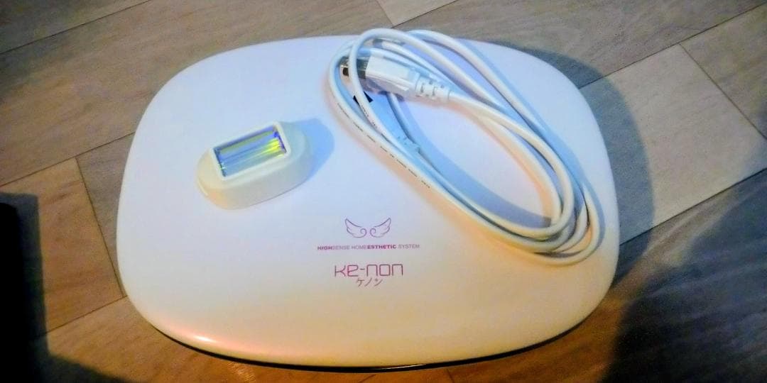 ke-non 脱毛器 ver6 ホワイト目立った傷や汚れなし