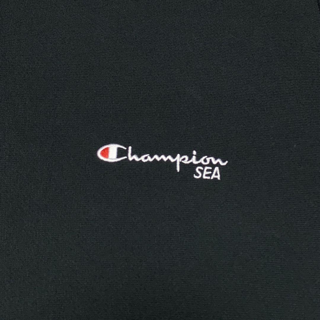 Champion x WIND AND SEA リバースウィーブ 半袖スウェット