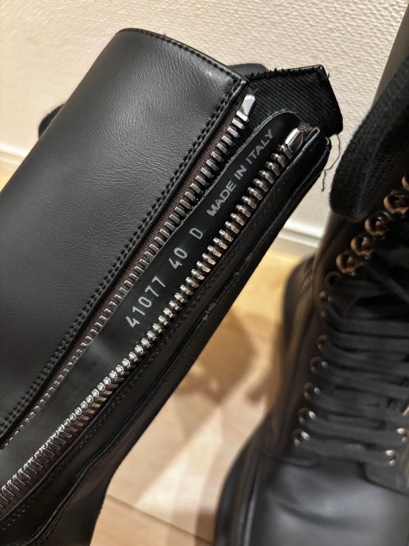 DRKSHDW Abstract Army Boots ロング ブーツ DRKSHDW Abstract Army Boots ロング ブーツ