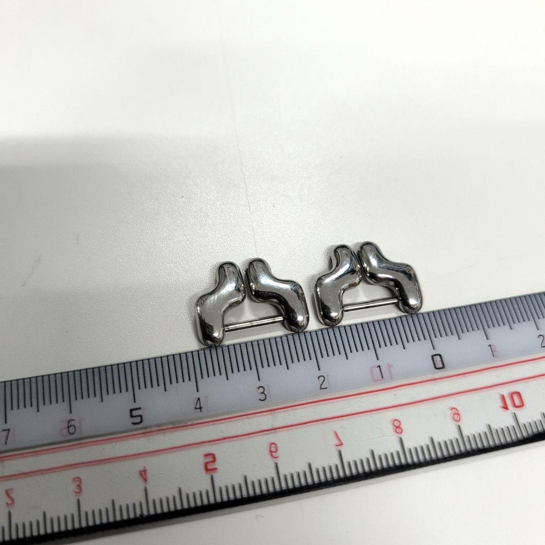 まさ　純正 タグホイヤー セル 2コマ　18mm シルバー 純正良品】タグホイヤー S90.806セル用 2コマ 18mm用 腕時計用