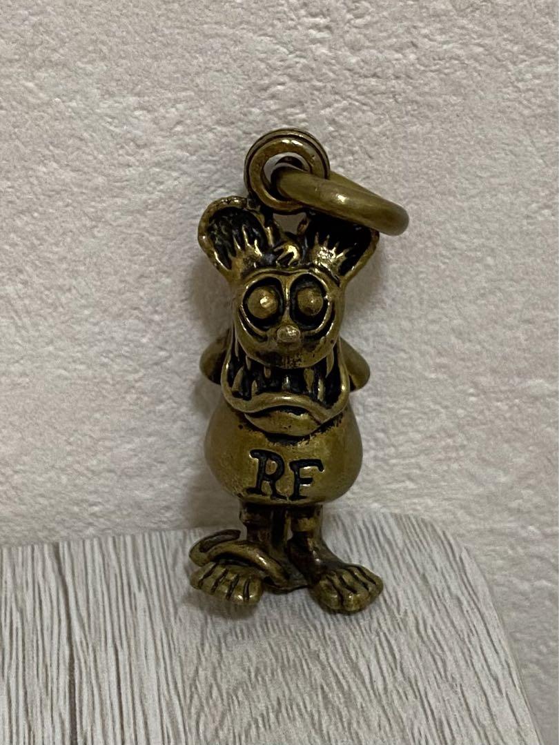 真鍮 ラットフィンク Rat Fink ブラス キーホルダー ペンダントトップ