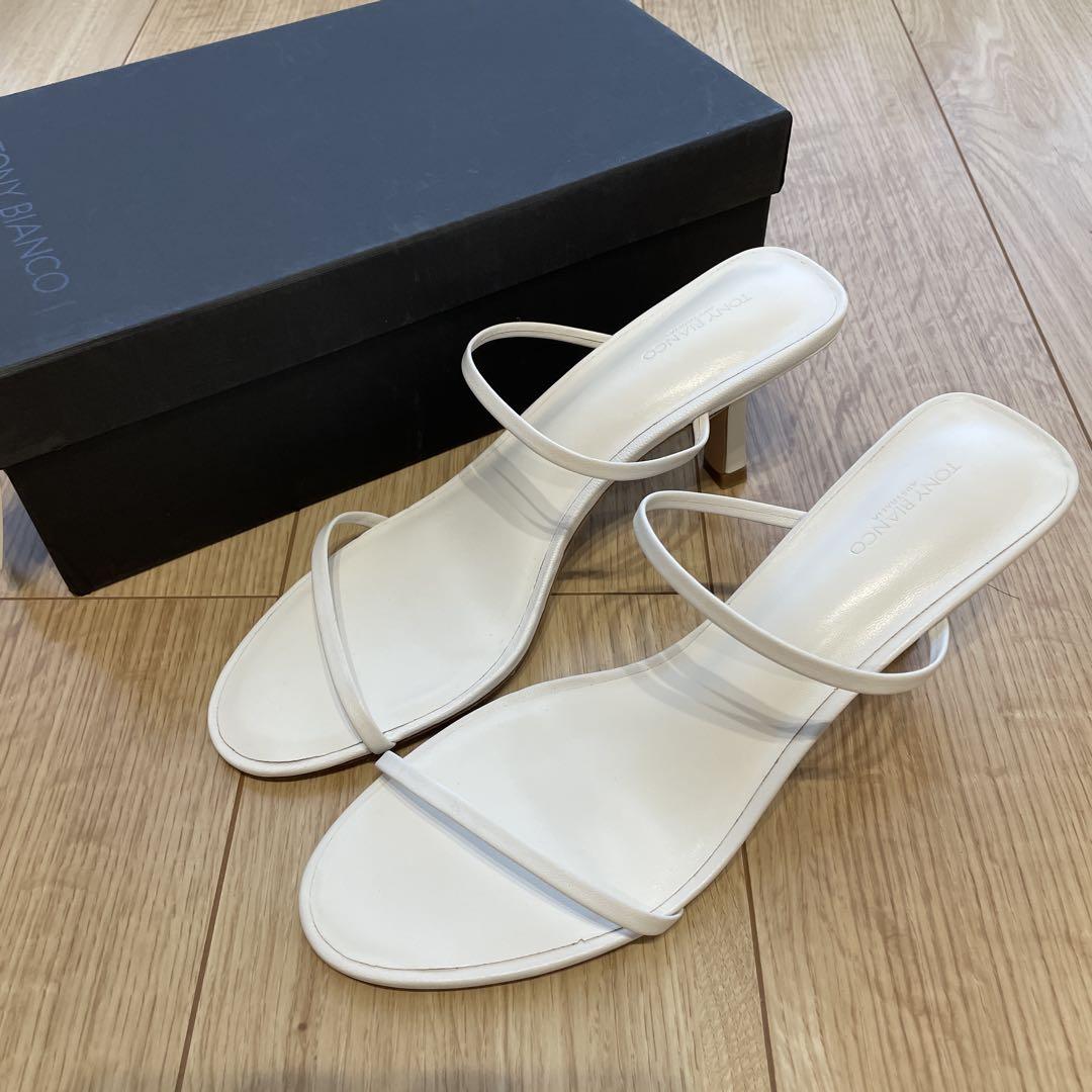 新品】TONY BIANCO CAMILLE ミュールサンダル 24.5cm - メルカリ