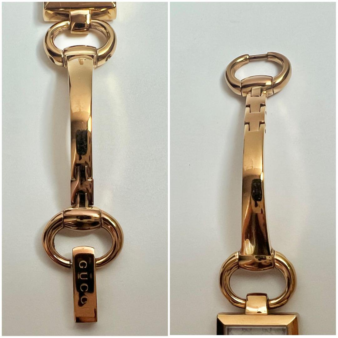 美品♡GUCCI トルナヴォーニ スクエア 腕時計ゴールド YA120519