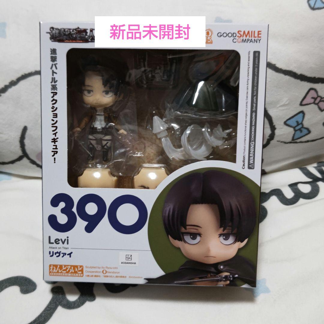 進撃の巨人 リヴァイ フィギュア 390 未使用品 新品未開封 進撃の巨人 ねんどろいど 390 Levi リヴァイ - メルカリ