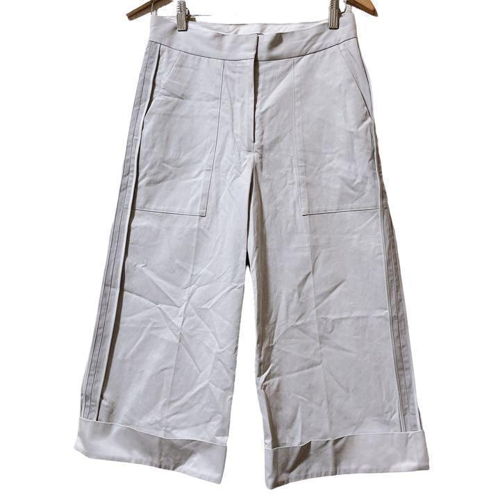新しい到着 パンツ クロップドパンツ ワイドパンツ ガウチョ ...