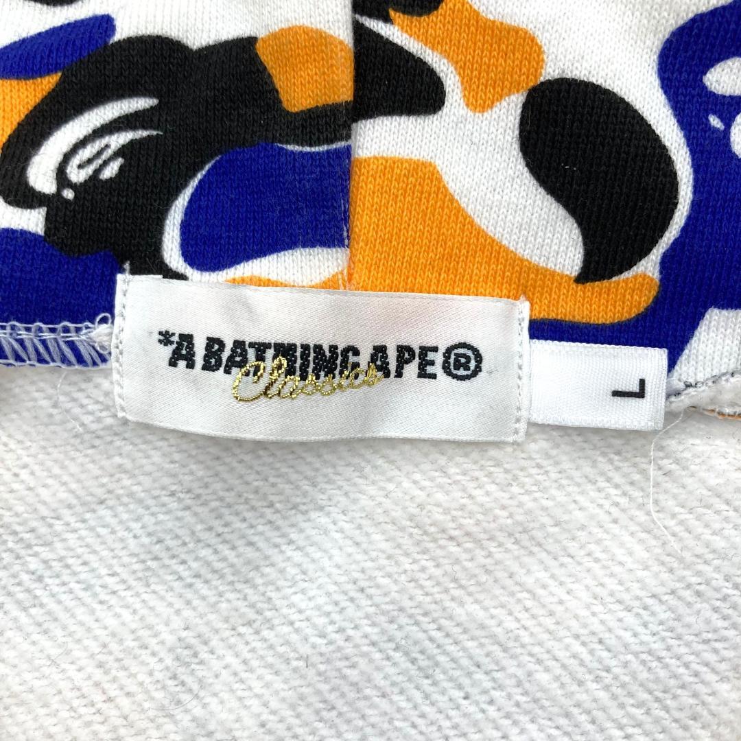 A BATHING APE　シャークパーカー　総柄　前橋限定　Lサイズ