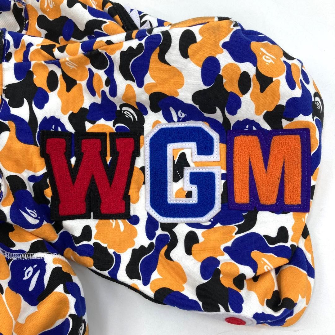 A BATHING APE　シャークパーカー　総柄　前橋限定　Lサイズ