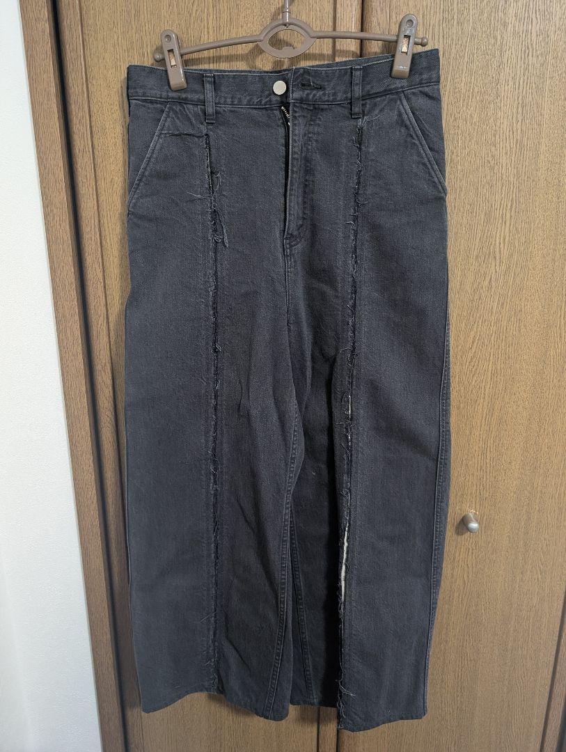 JieDa CUTTING WIDE DENIM 24SS