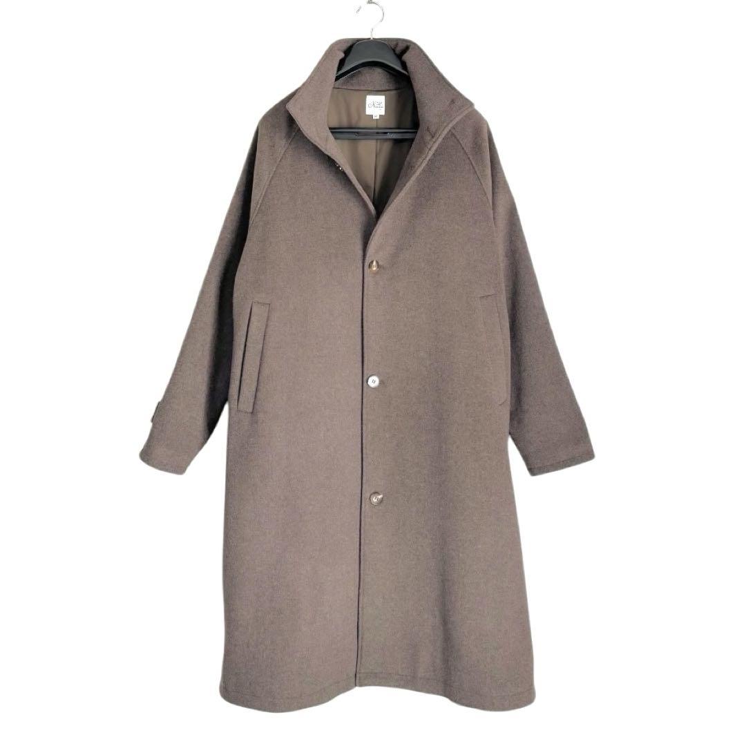 【美品】KAOYORINAKAMI ビッグシルエットスタンドカラーコート