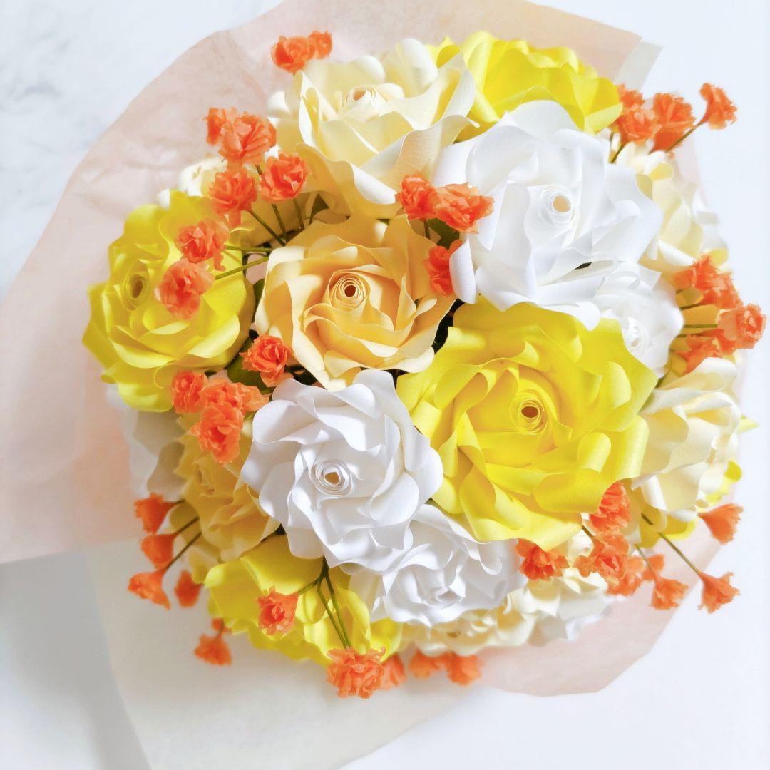 ペーパーフラワー ミニブーケ&お花のご祝儀袋 ふみわんページ