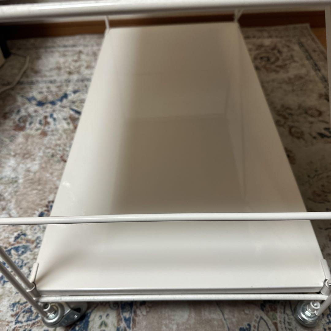 無印良品 スチールユニットシェルフ スチール棚セット ワイド 小 スモールグレー