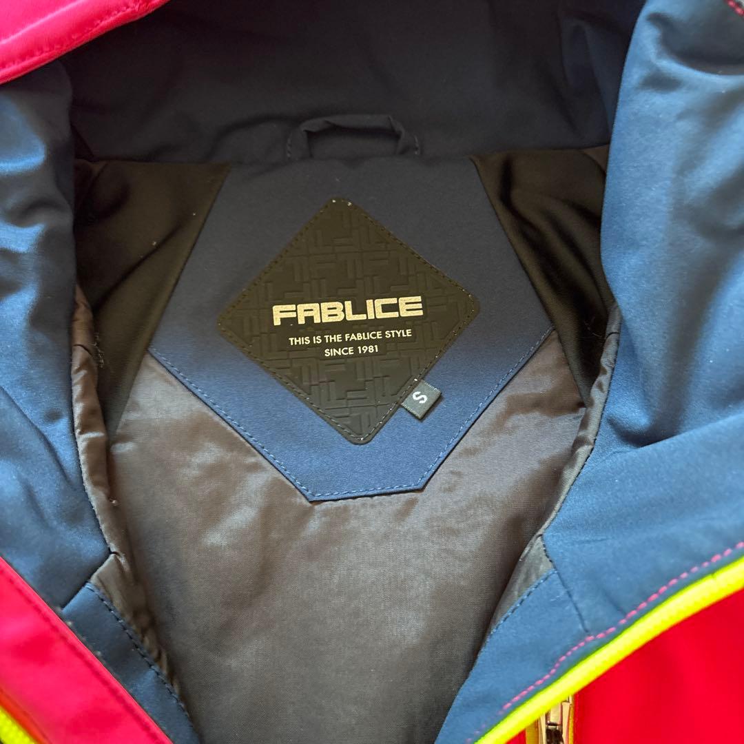 FABLICE スキーウェア上下セットピンク×ネイビー撥水防風S–mercari