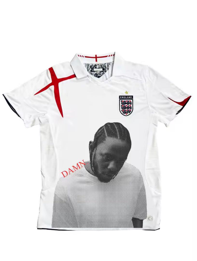 Kendrick Lamar イングランド代表 Tシャツ Sleeve Kendrick Lamar × イングランド代表 Tシャツ 新品