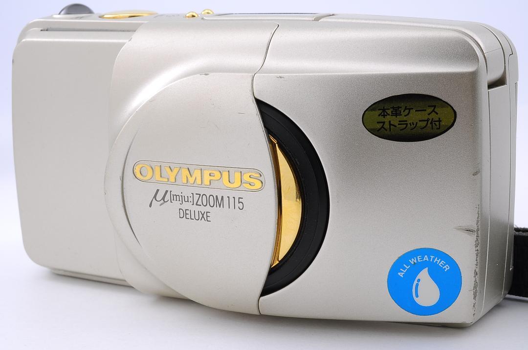 【通電確認済】OLYMPUS μ[mju:] ZOOM115 DELUXE Olympus Mju Zoom 115 Deluxe – SHOWA