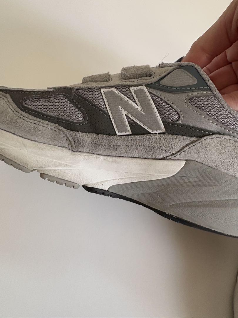 New Balance 990 キッズシューズ グレー 21cm