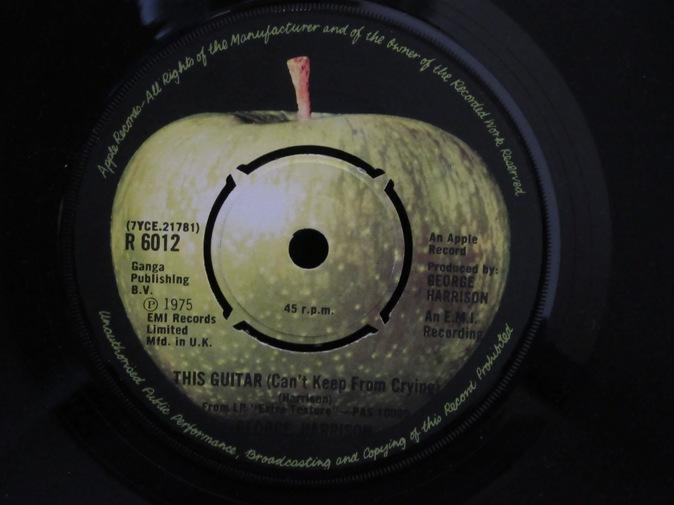 ７インチ★George HARRISON★This Guitar (Can't