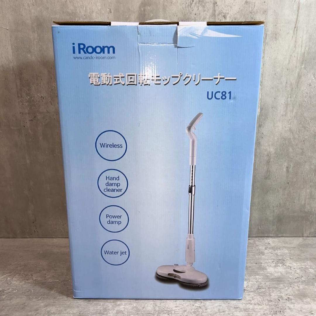 美品！iRoom 電動回転モップ UC81 コードレス