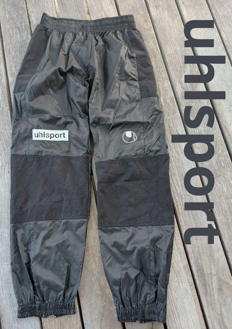 【美品】ウールシュポルト GK用トレーニングウェア 上下セット 黒 Lサイズ uhlsport ウールシュポルト GK 3/4パンツ 4S - XXL メンズ ユニ