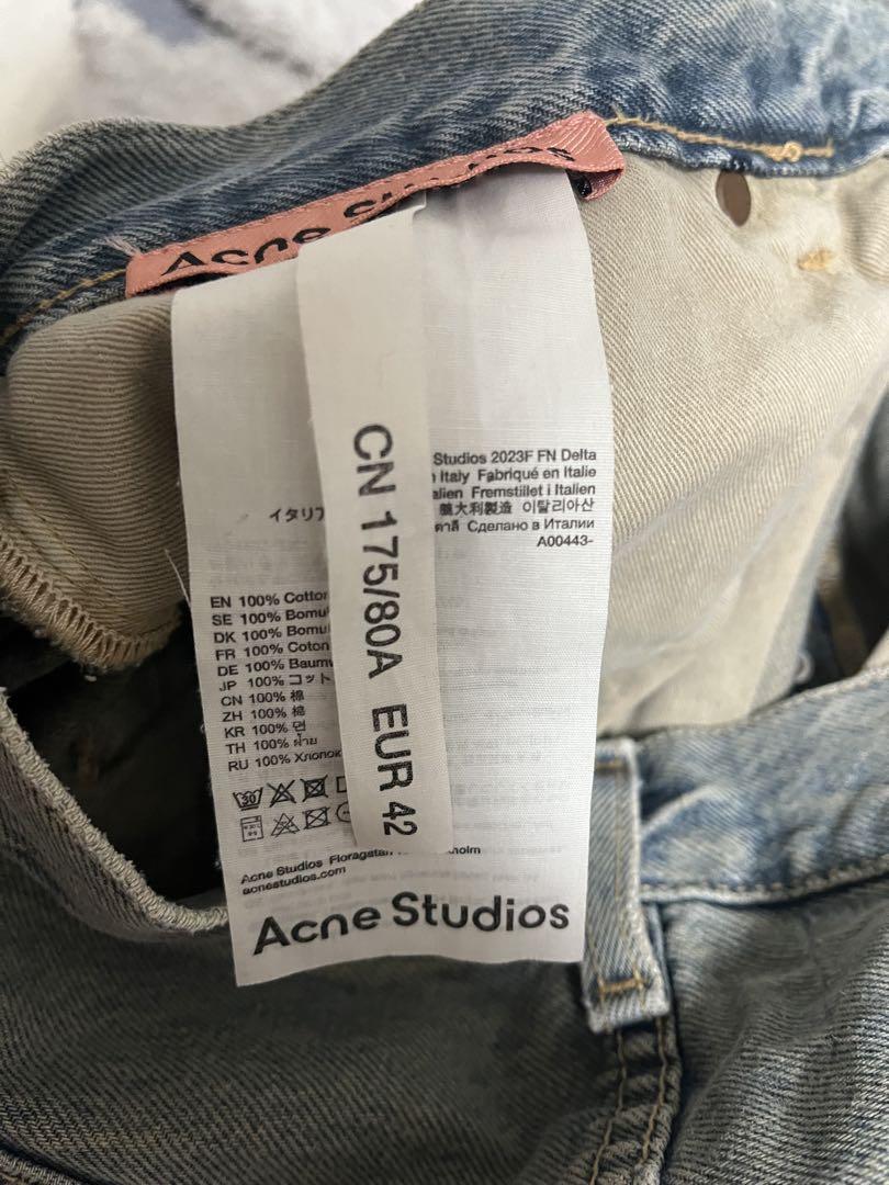 Acne Studios スーパーバギーフィットジーンズ - 2023M 42