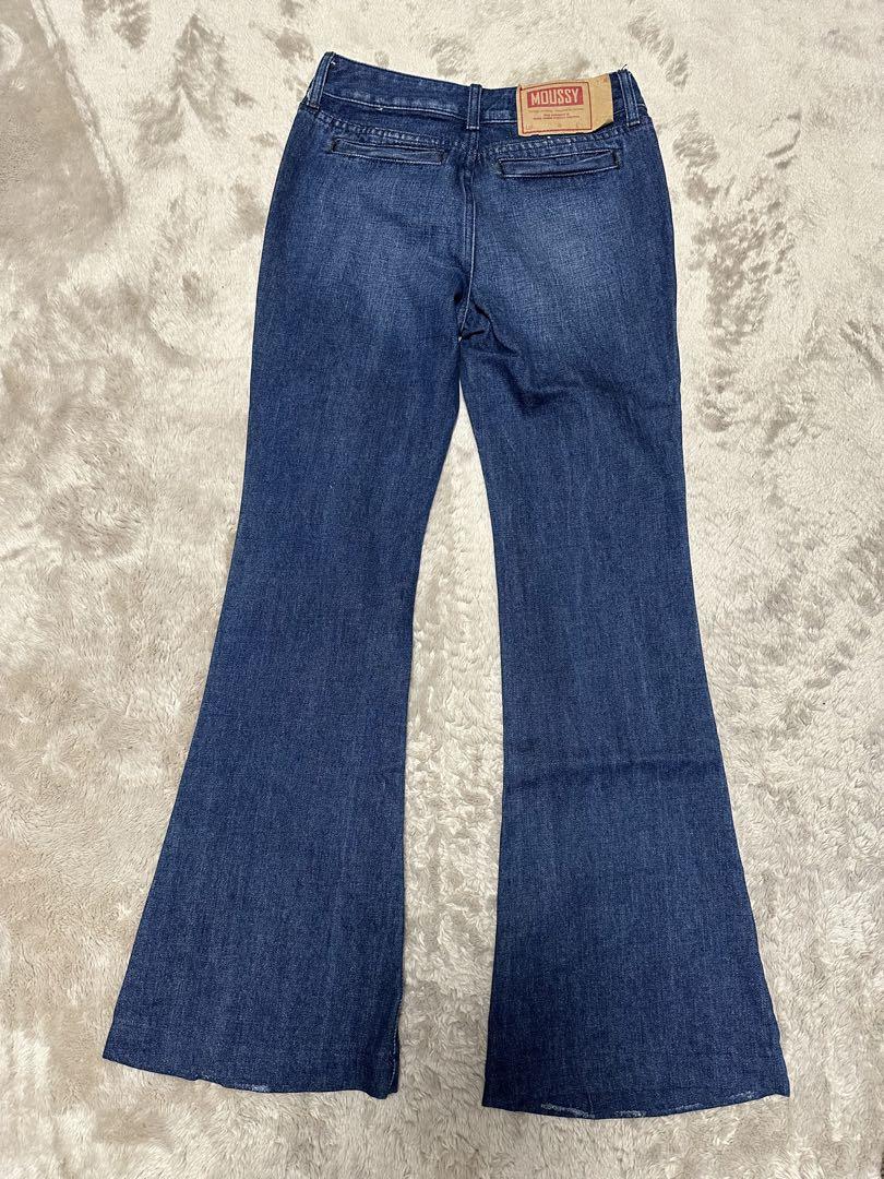美品】【MOUSSY】マウジー フレアデニム サイズ1 - メルカリ