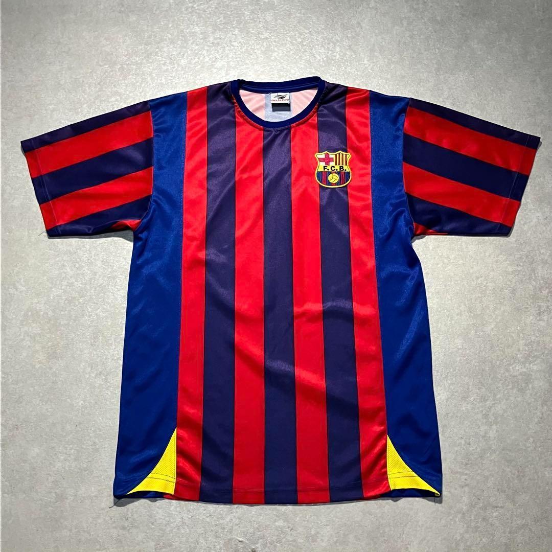 ウェア 05/06 FC Barcelona soccer jersey kit y2k