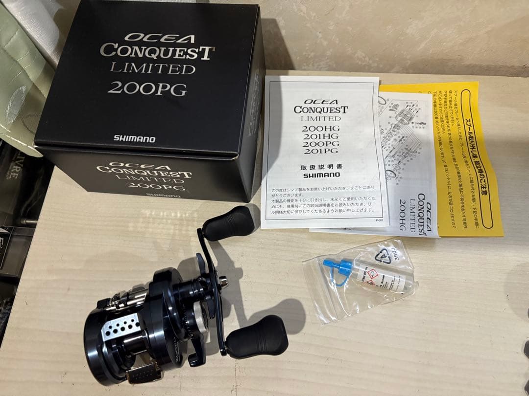 ★☆シマノ　20オシアコンクエストリミテッド　200PG 美品