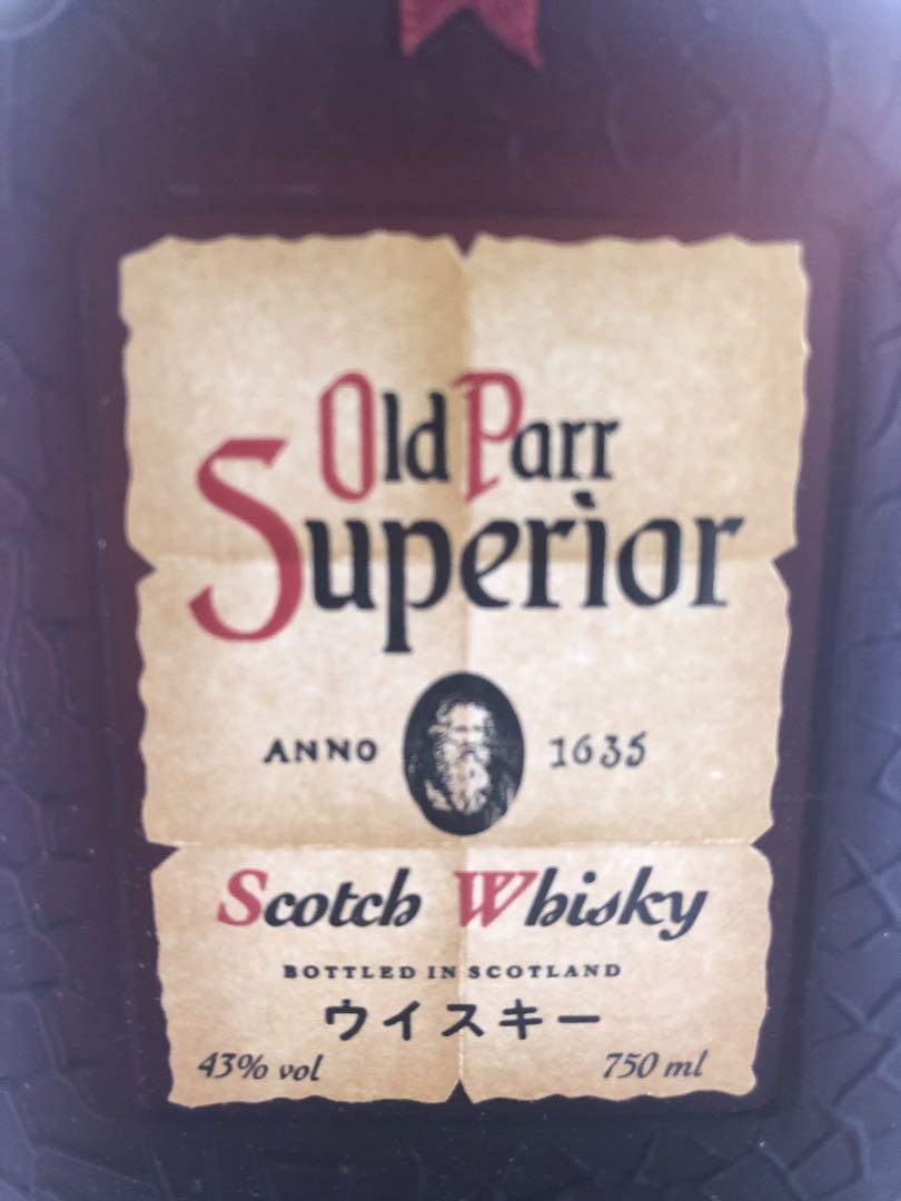 Old Parr Superior オールドパー スーペリア　スコッチウイスキー