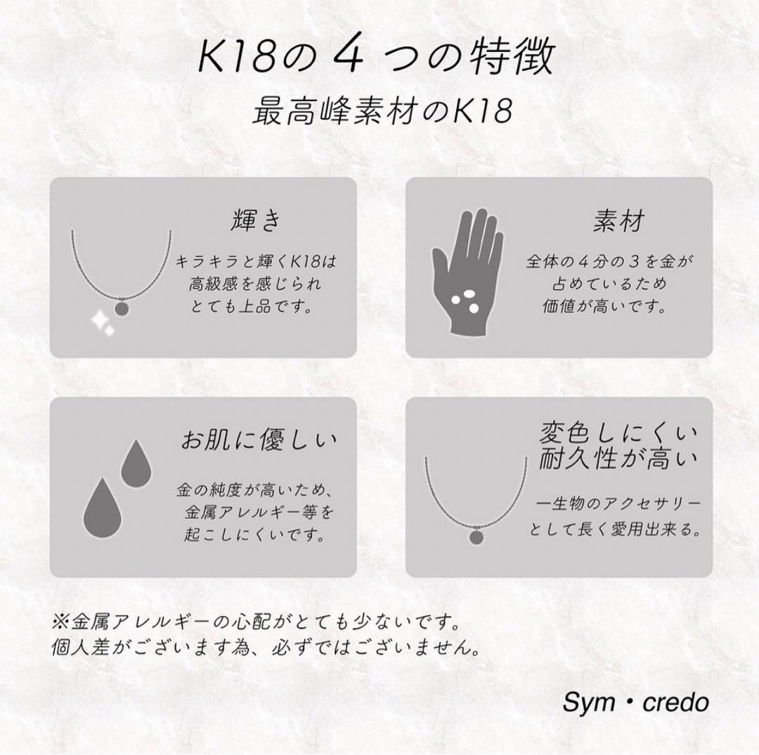 K18 天然石 ルビーネックレス ルビー 誕生石 18金 ネックレス