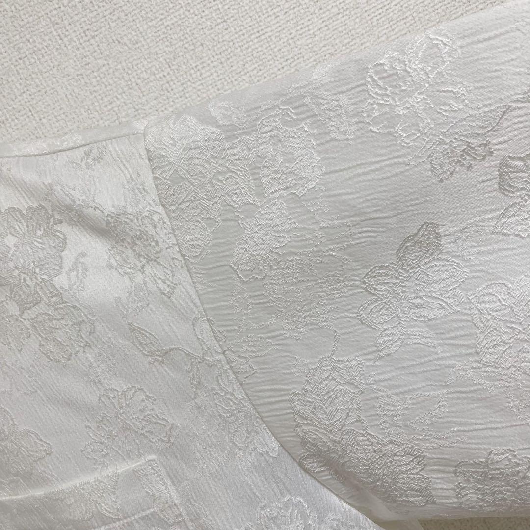 HARE ビッグシルエットシャツ 総柄 ホワイト