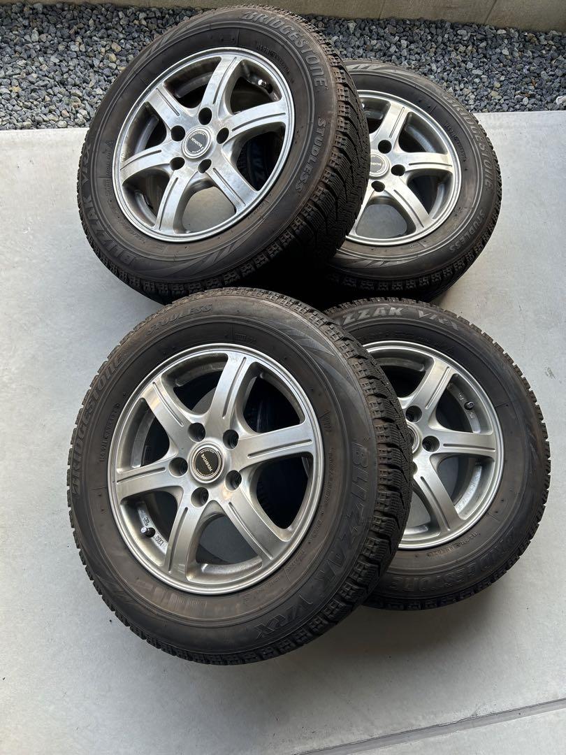 BRIDGESTONE VRX 195/65R15 4本スタッドレスタイヤ
