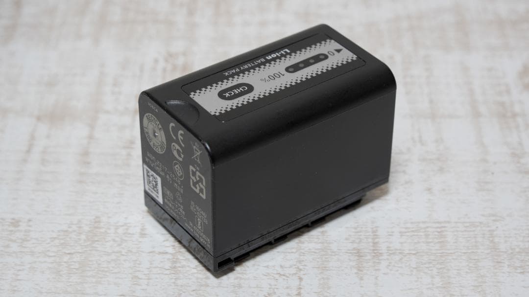 Panasonic AG-BRD50 + 純正バッテリー AG-VBR59 Panasonic AG-BRD50 + 純正バッテリー AG-VBR59