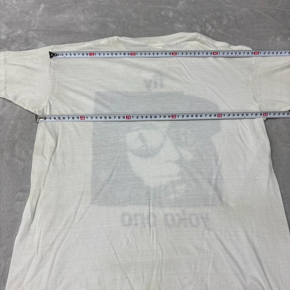 80〜90s ヴィンテージ オノヨーコ Tシャツ アートT 藤原ヒロシ MOMA 80〜90s ヴィンテージ オノヨーコ Tシャツ アートT 藤原ヒロシ
