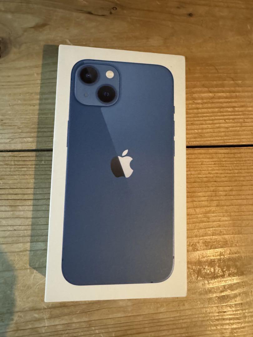 iPhone 13 256GB ブルー 本体 箱・ケーブルつき