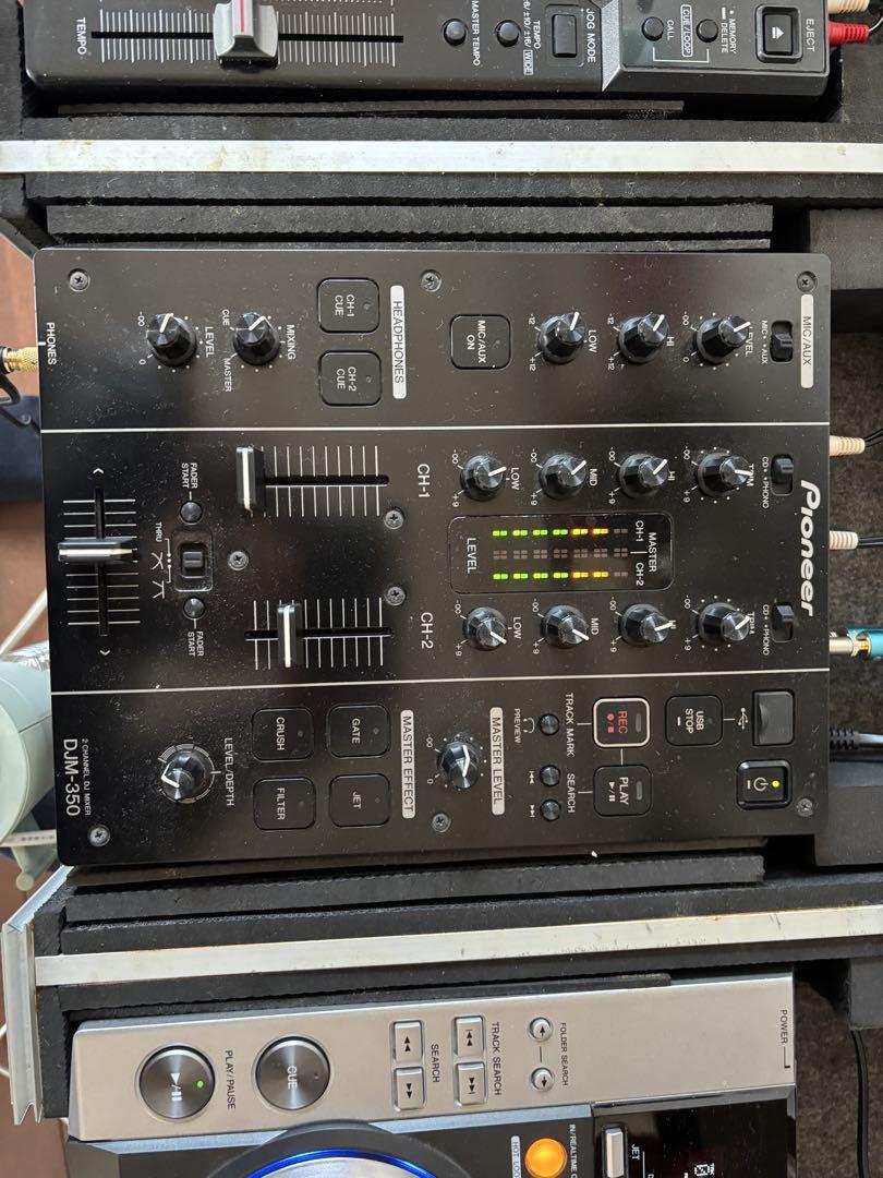 Pioneer DJ機材セット CDJ-400 CDJ-200 DJM-350