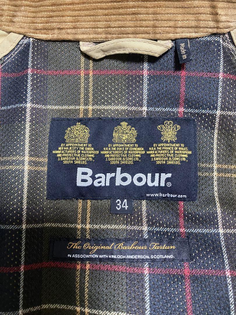 Barbour SL ピーチド　ノンオイル