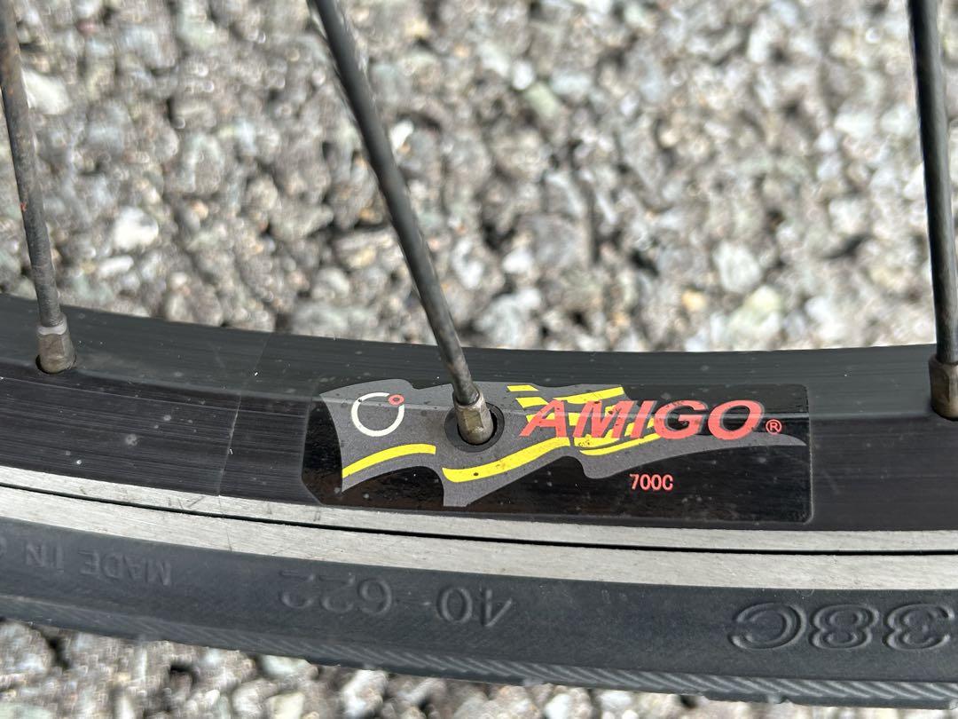 パナソニックvelo-star ホイール＋タイヤ前後セット700x38c