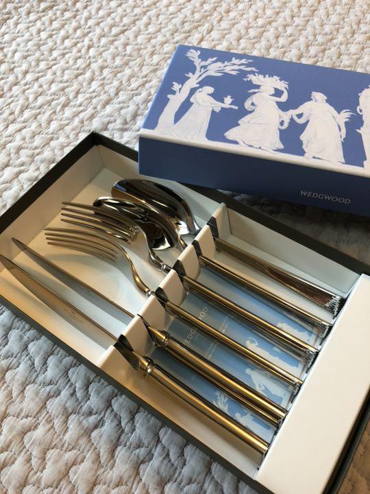 新品未使用 ウェッジウッド WEDGWOOD カトラリー セット