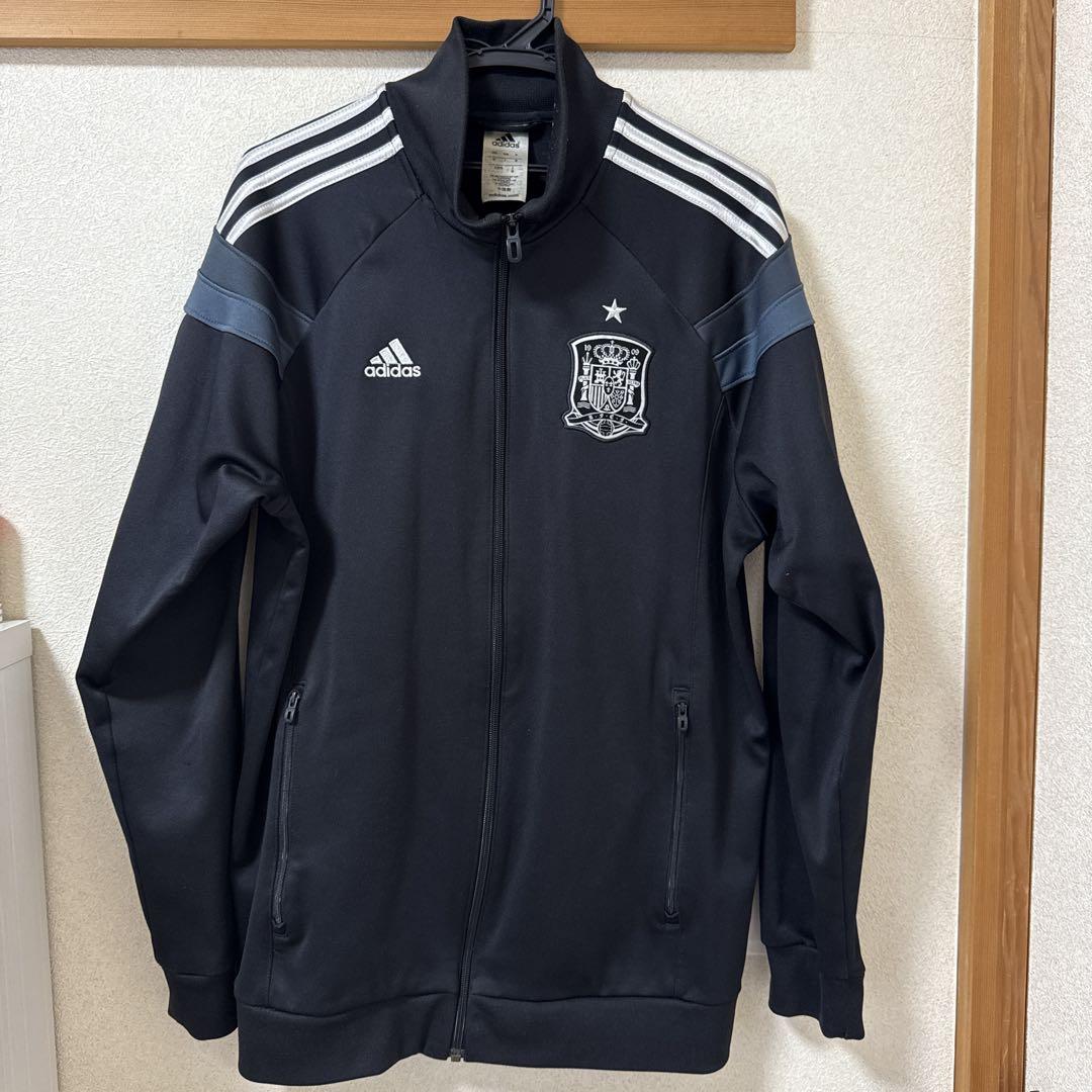 adidas アディダス ジャージ トップス L メンズ　黒