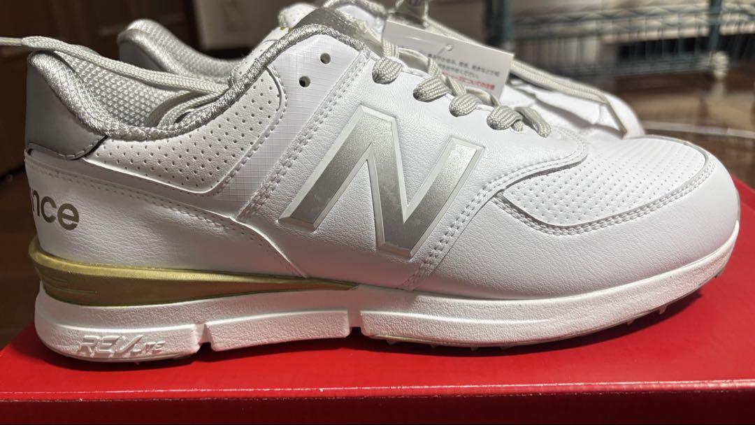 未使用New Balance ゴルフシューズ MGS574GZ 24cm