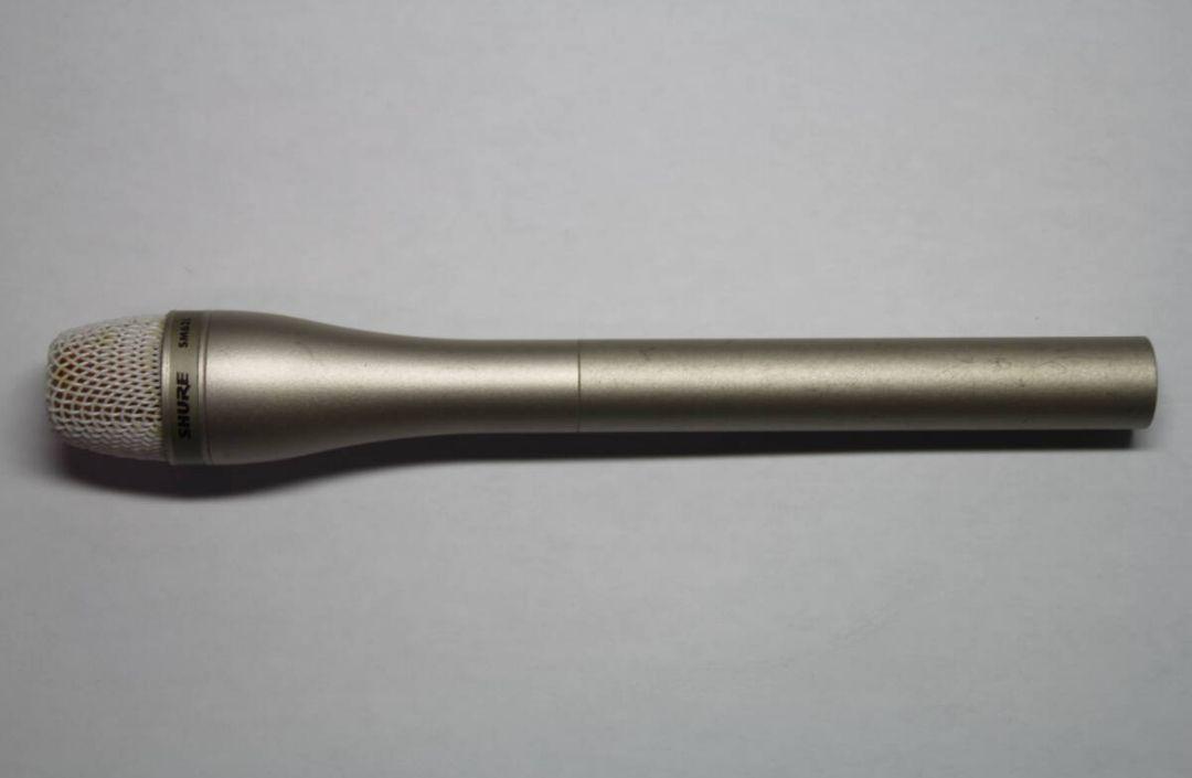 Shure SM63L 動作問題なし！ 報道用 定番！ インタビューマイク